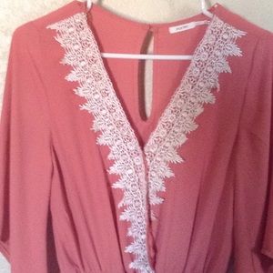 Short dress color rosavieja